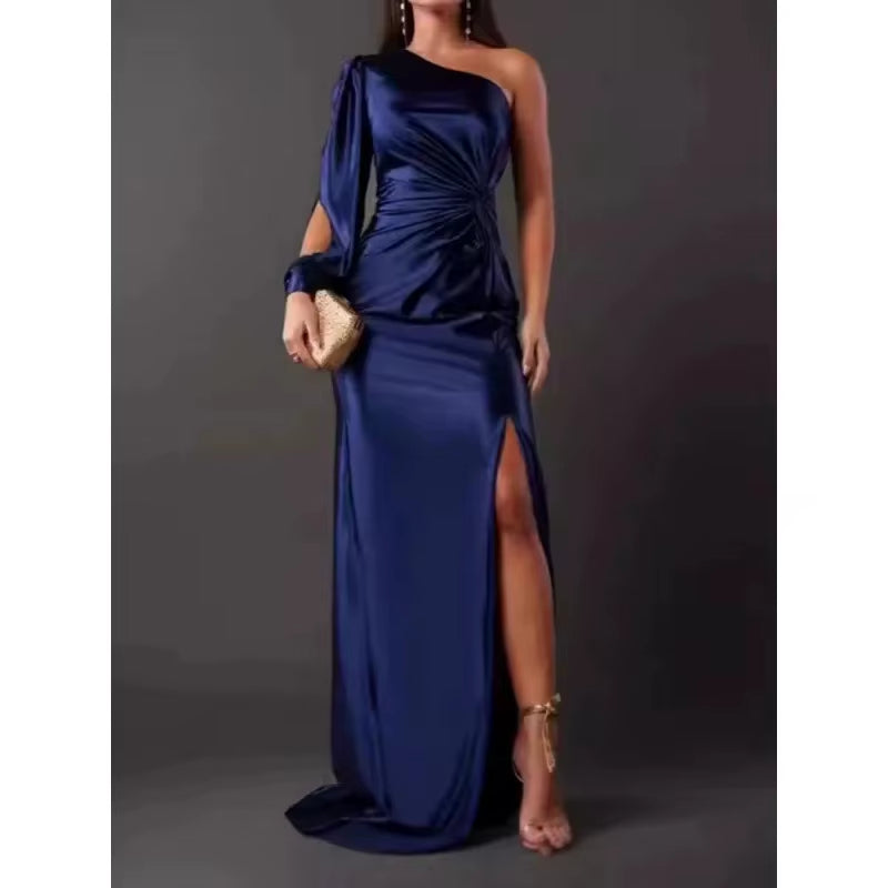 Velvara™ LuxeFit Summer Slit Dress – Effortless Sophistication in Every Step