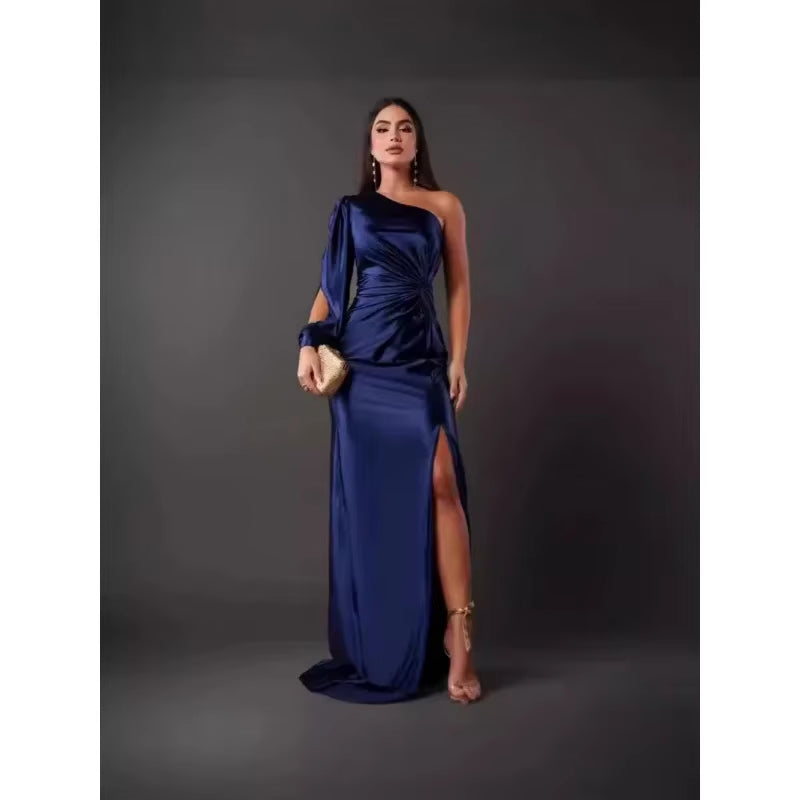Velvara™ LuxeFit Summer Slit Dress – Effortless Sophistication in Every Step